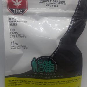 Earl Dabs Labs Purple Dragon Crumble
