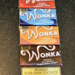 WILLY WONKA CHOCOLATE BARS